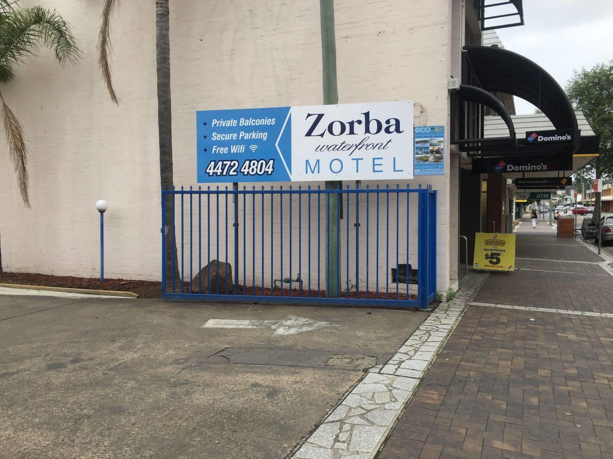 Zorba Waterfront Motel Batemans Bay Esterno foto